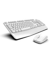 KLAVYE-TURBOX WORKEYS OFFICE USB BEYAZ KABLOSUZ KLAVYE MOUSE SET - 1
